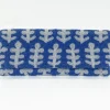 Oliphant Accessories|Bags>Beaded Clutch- Fern White Blue