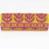 Oliphant Accessories|Bags>Beaded Clutch- Marigold Yellow