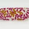 Oliphant Accessories|Bags>Beaded Clutch- Mondavi Orange