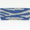 Oliphant Accessories|Bags>Beaded Clutch- Singita Blue White