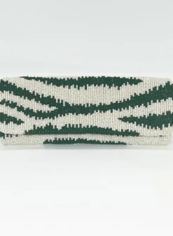 Oliphant Accessories|Bags>Beaded Clutch- Singita Forest