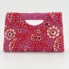 Oliphant Accessories|Bags>Beaded Handbag- Carolina Pink
