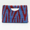Oliphant Accessories|Bags>Beaded Handbag- Singita Red Blue
